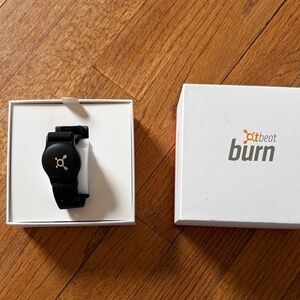 Beat Burn Heart Rate Monitor Wristband - Black